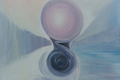 Эпизод Творения. 2015 г. 50х70. Холст, масло.